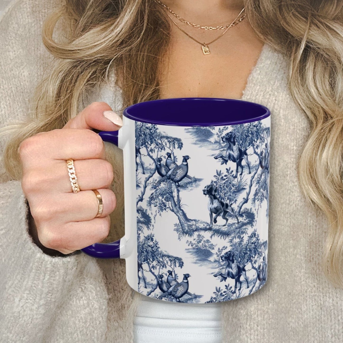 German Shorthaired Pointer Mug with Pheasant