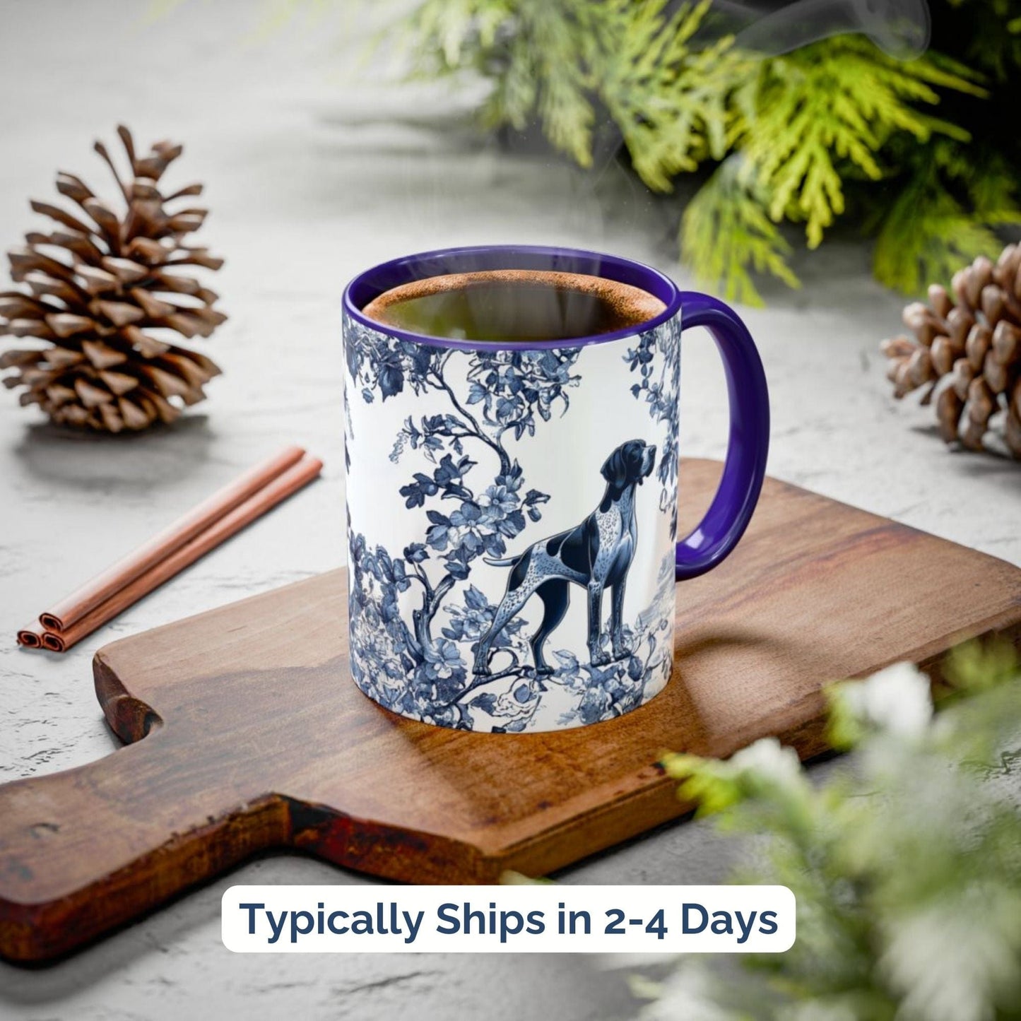 German Shorthaired Pointer Toile Mug