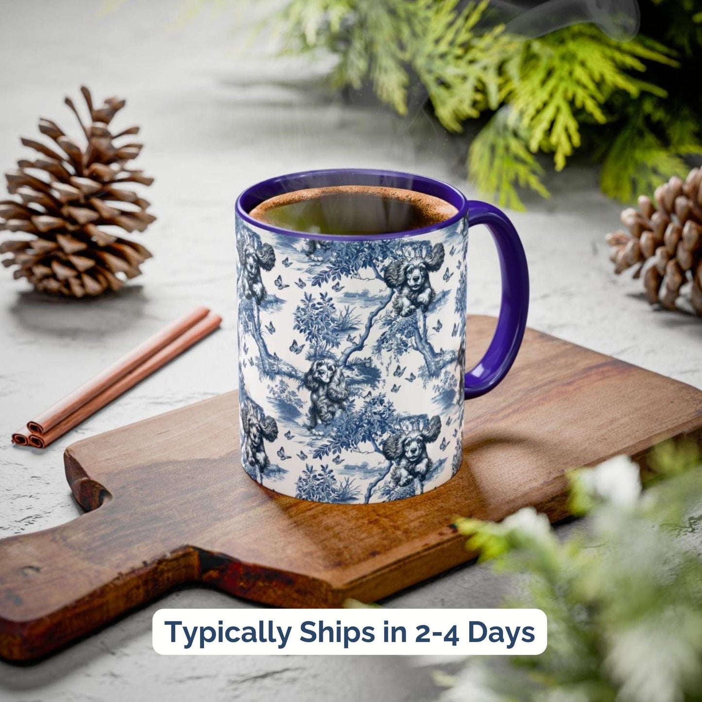 Cocker Spaniel Toile Mug