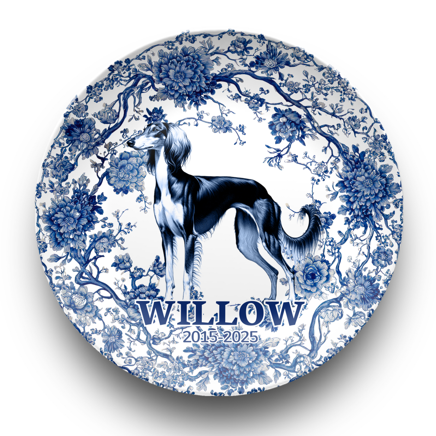 Saluki - Personalized Plate