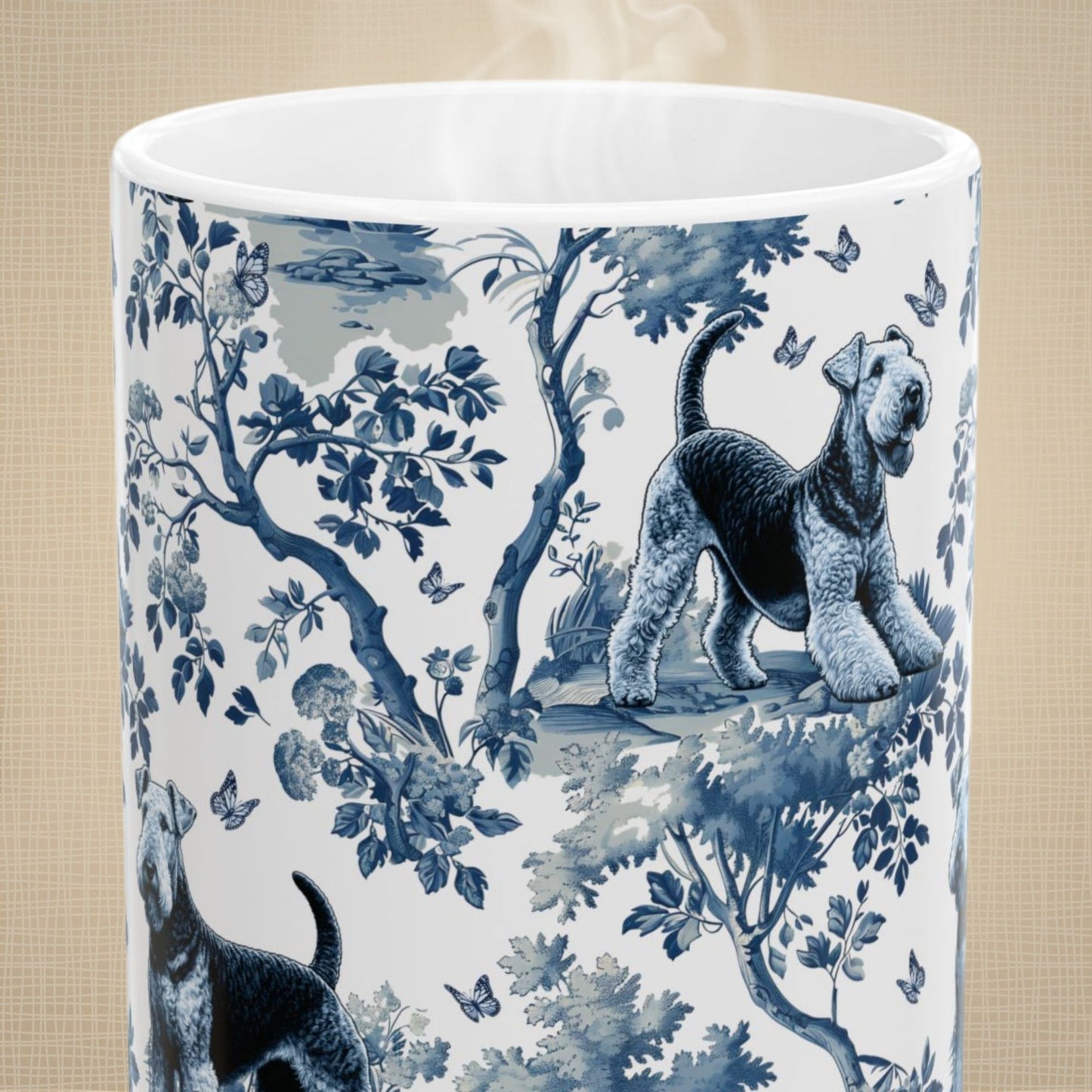 Airedale Terrier Mug - Toile