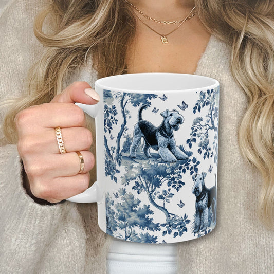 Airedale Terrier Mug - Toile