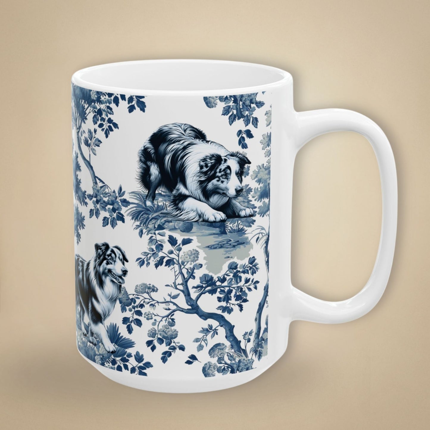 Australian Shepherd Mug - Toile