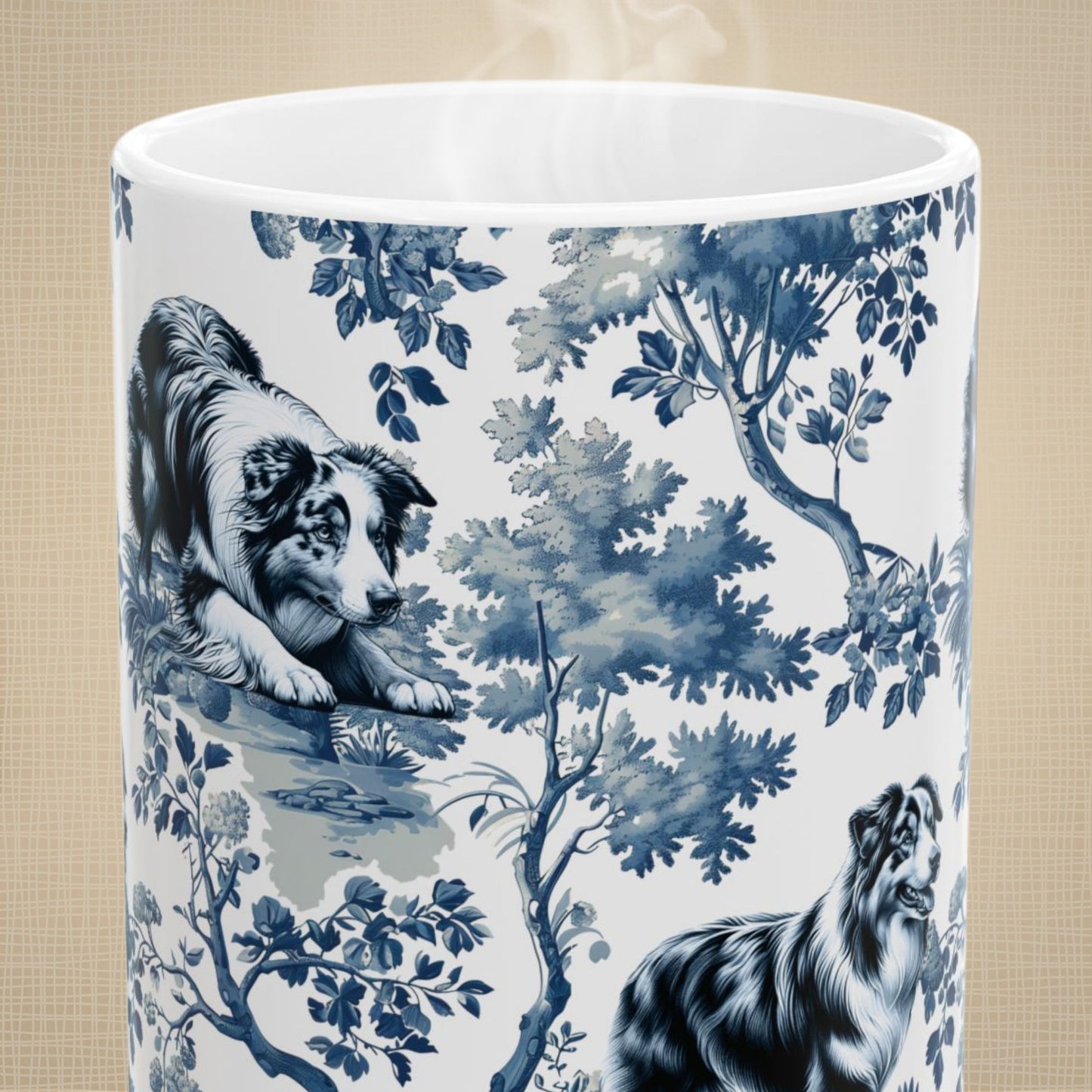 Australian Shepherd Mug - Toile