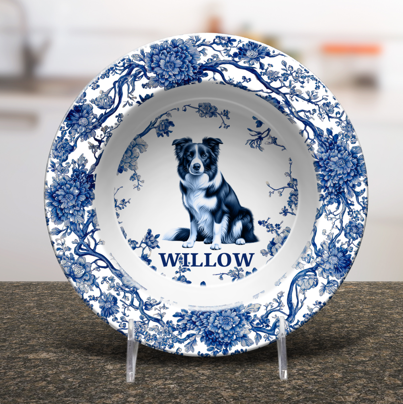 Border Collie - Personalized Plate