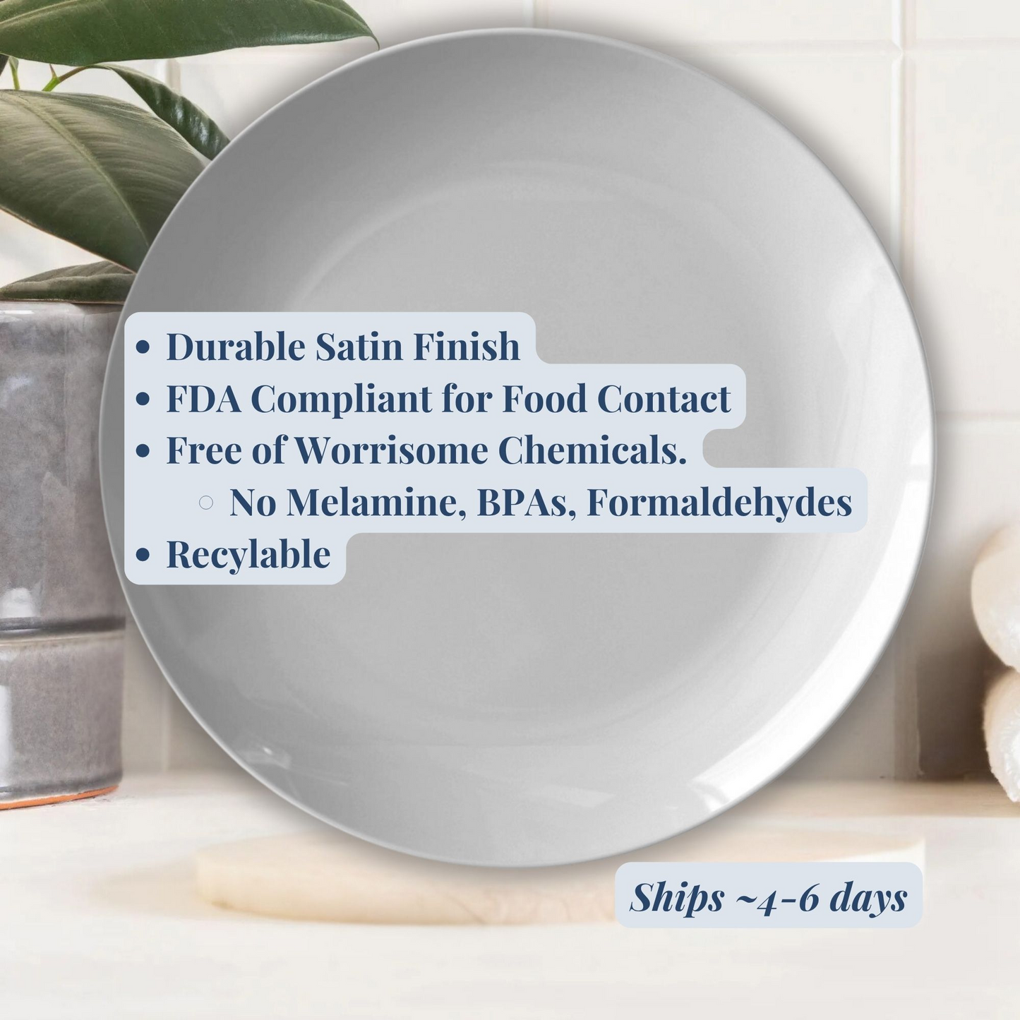 Tabby Cat - Personalized Plate