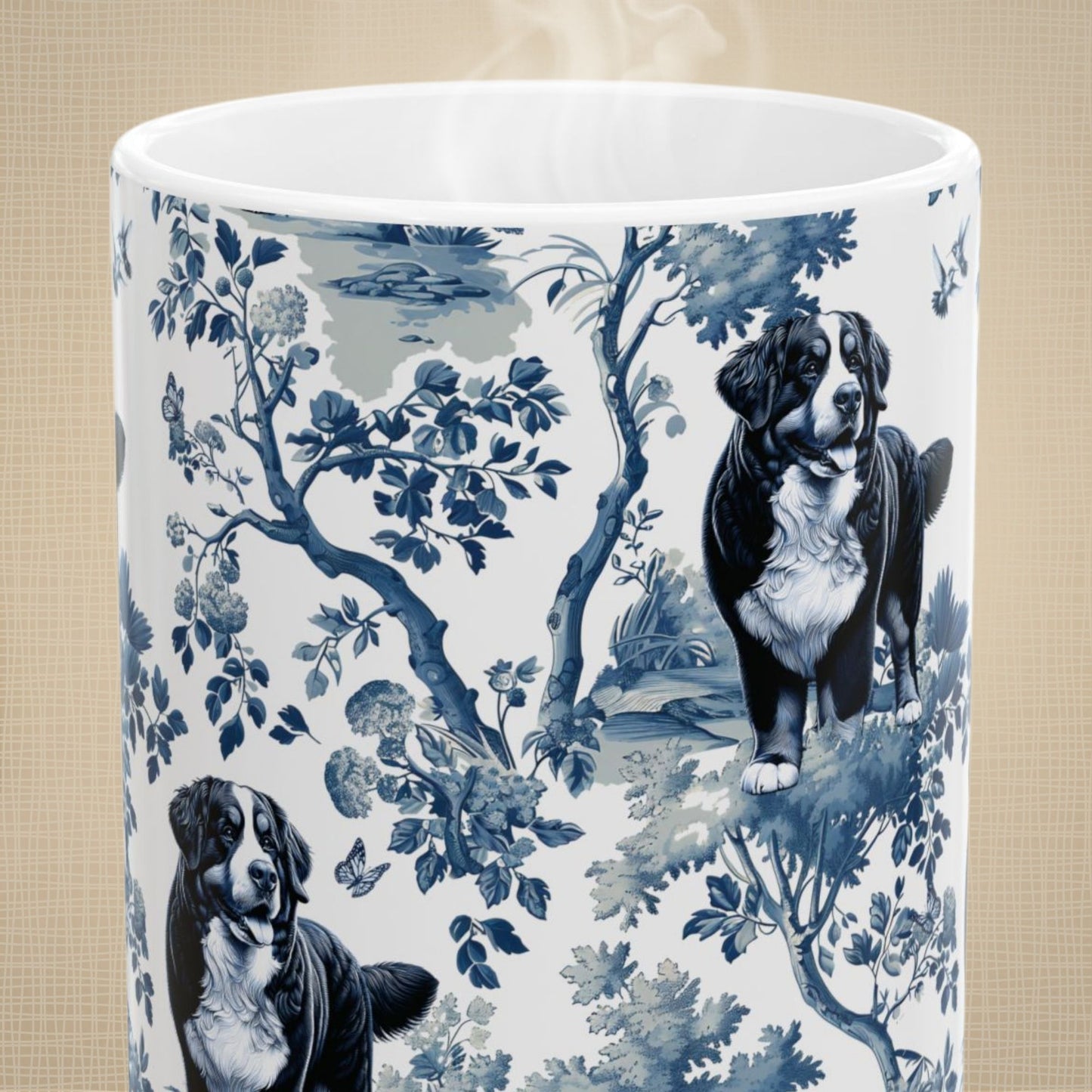 Bernese Mountain Dog Mug - Toile