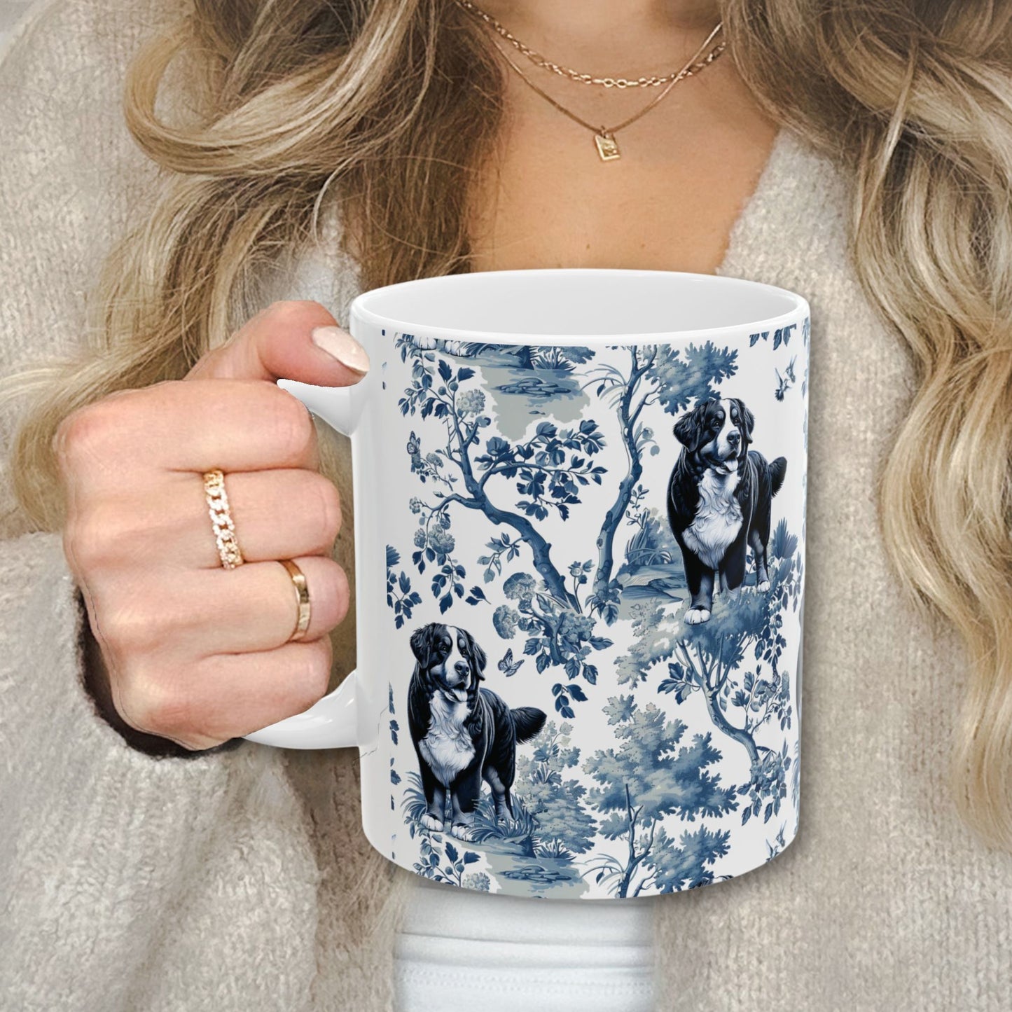 Bernese Mountain Dog Mug - Toile