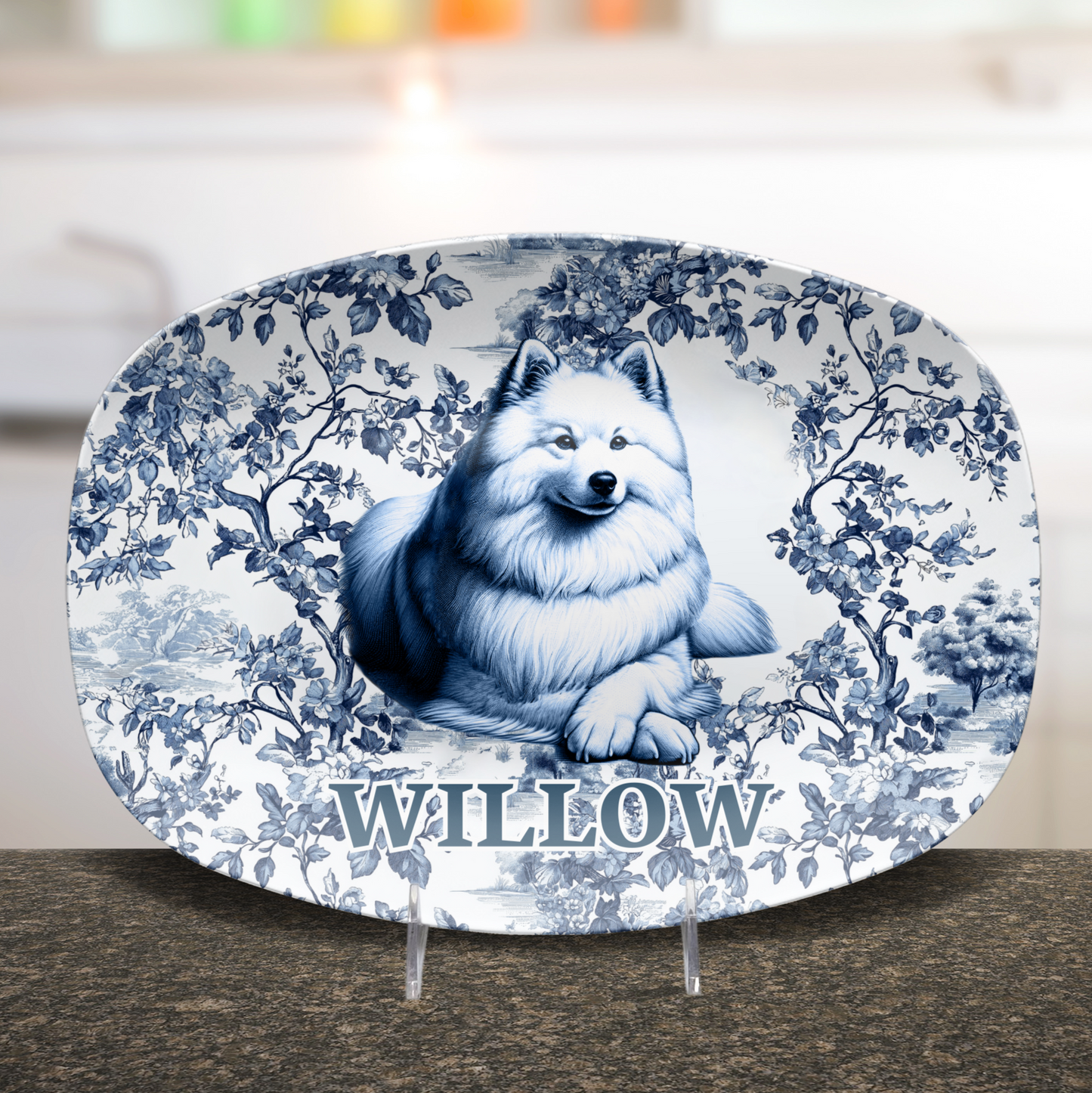 American Eskimo - Serving Platter