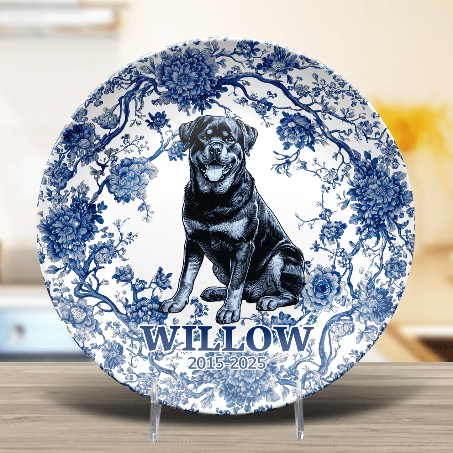 Rottweiler - Personalized Plate