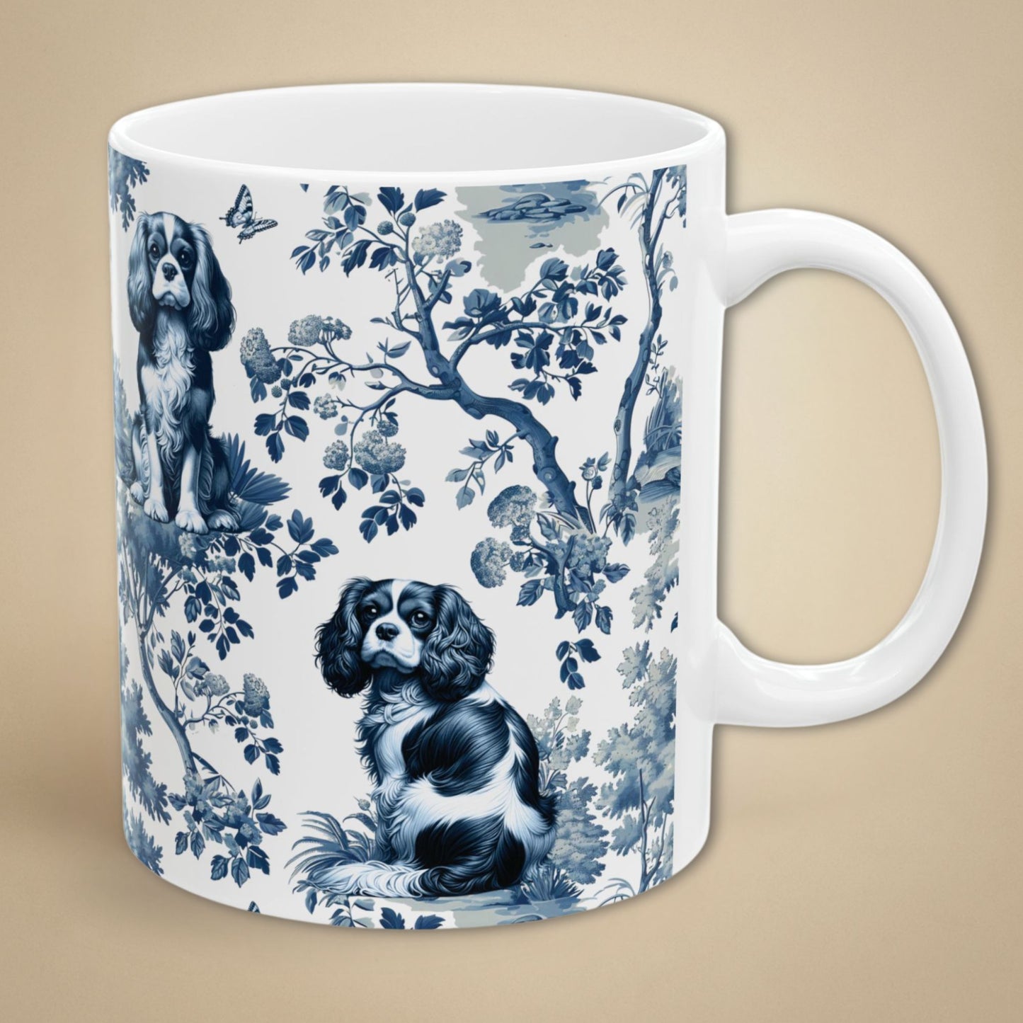 Cavalier King Charles Spaniel Mug - Toile