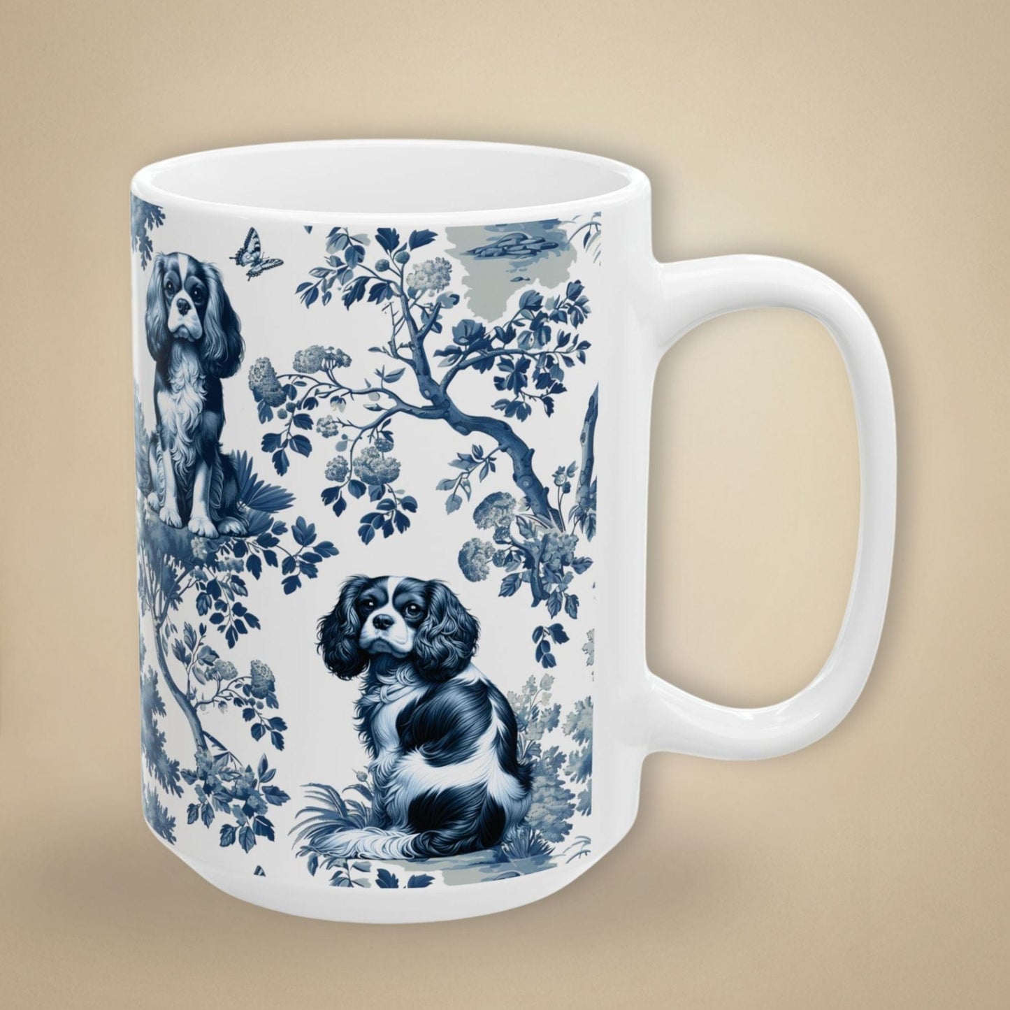 Cavalier King Charles Spaniel Mug - Toile