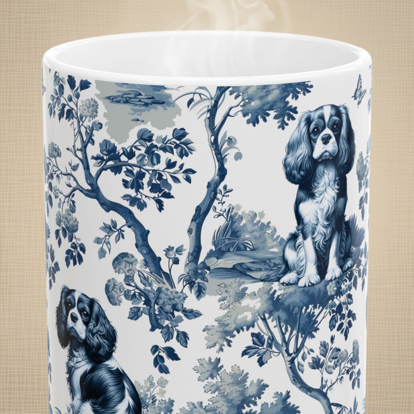 Cavalier King Charles Spaniel Mug - Toile