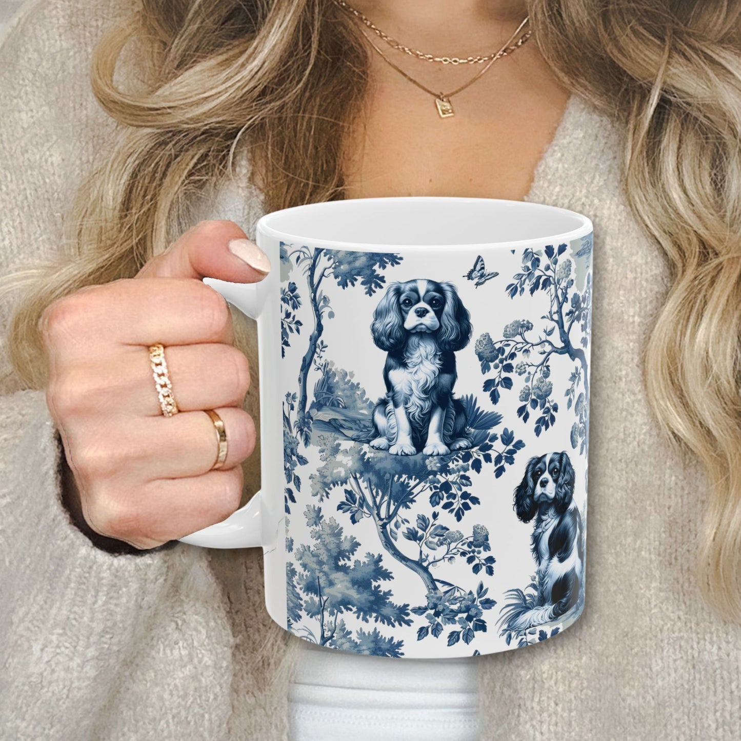 Cavalier King Charles Spaniel Mug - Toile