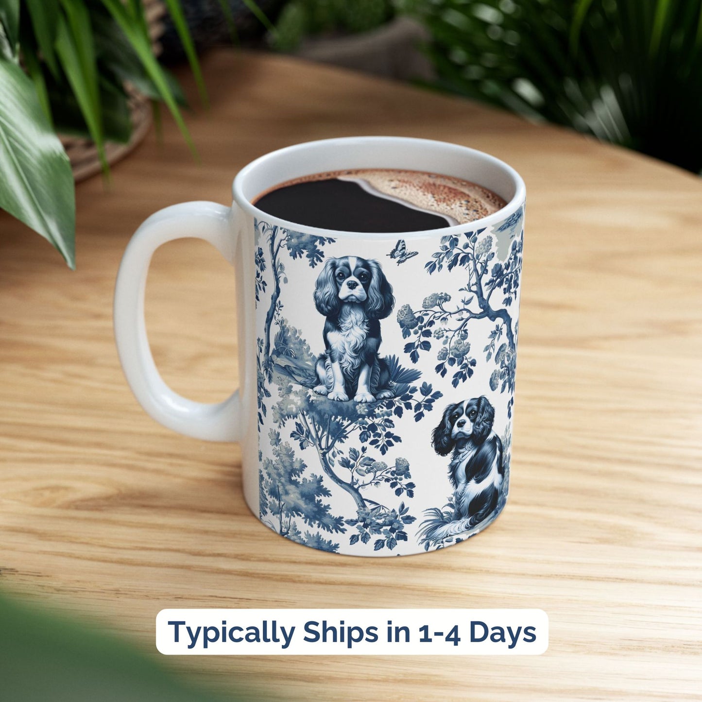Cavalier King Charles Spaniel Mug - Toile