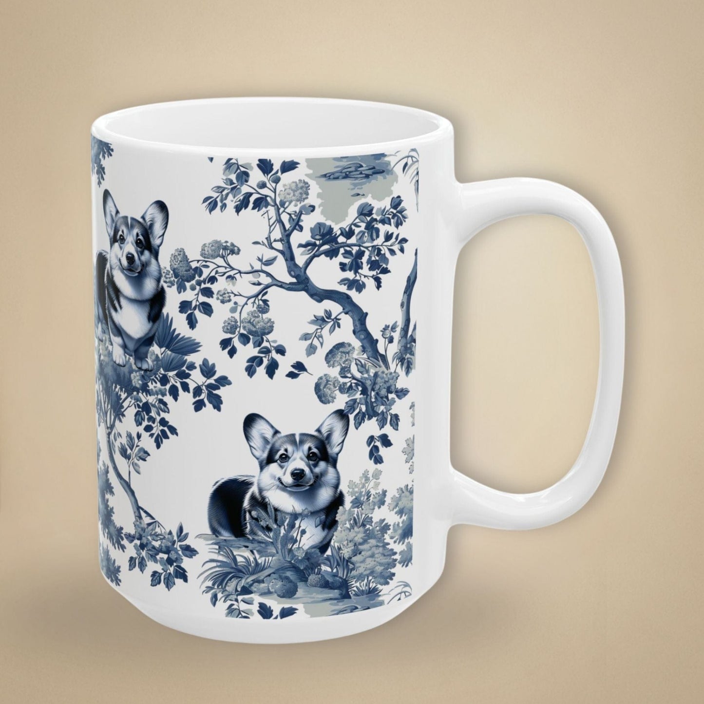 Pembroke Welsh Corgi Mug - Toile