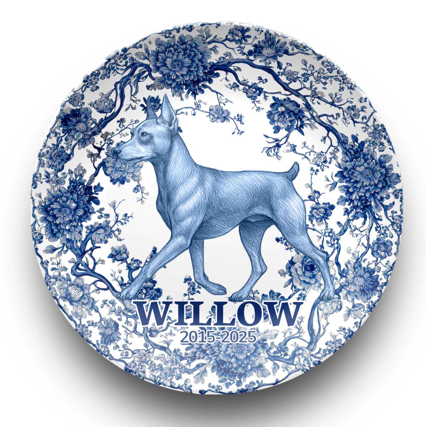 Miniature Pincher - Personalized Plate