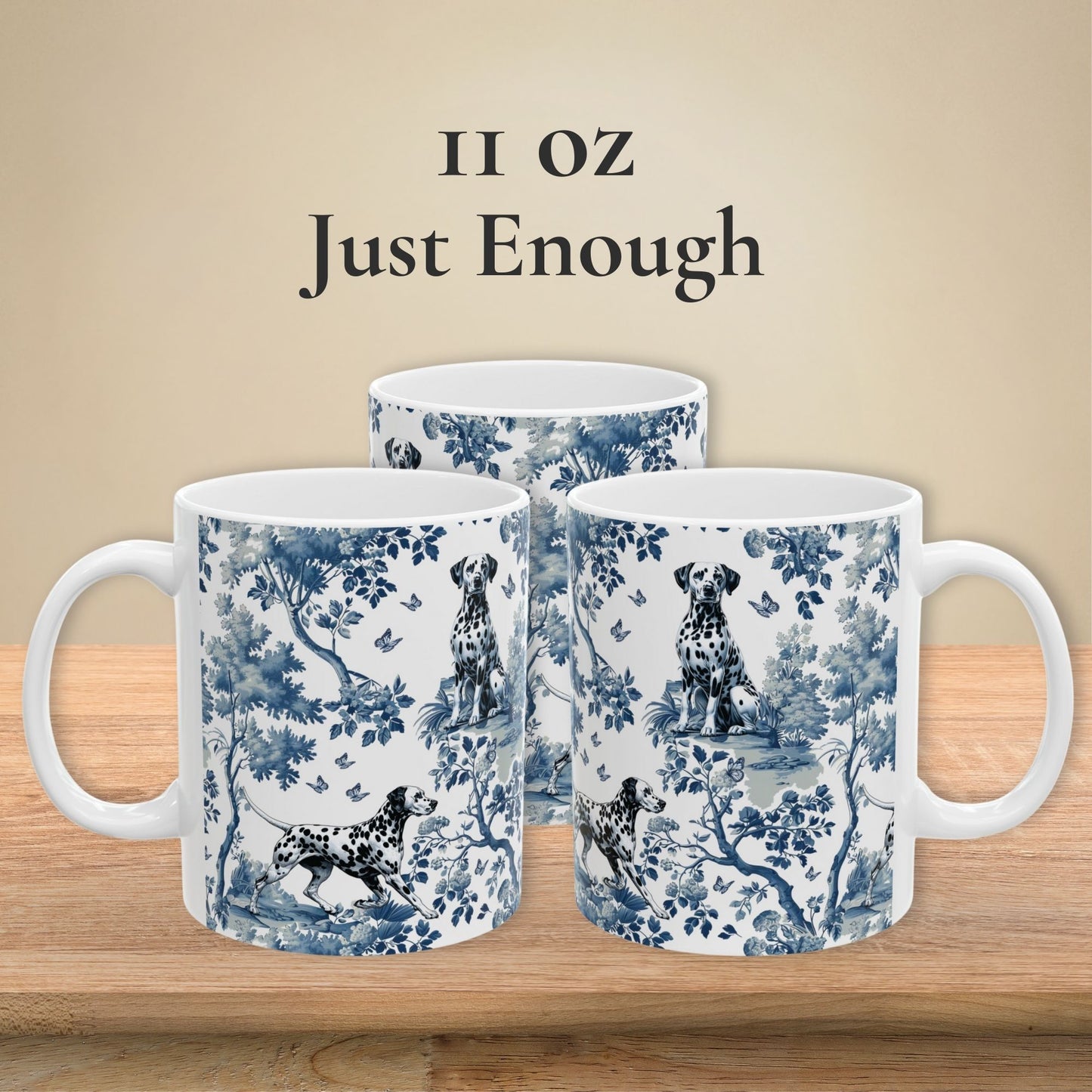 Dalmatian Mug - Toile