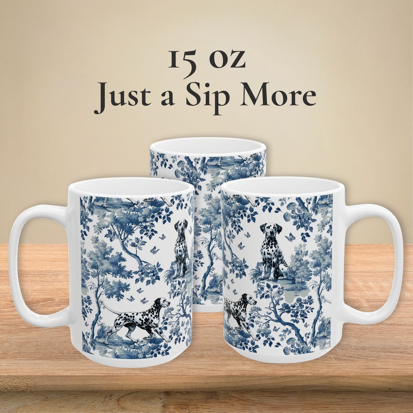 Dalmatian Mug - Toile