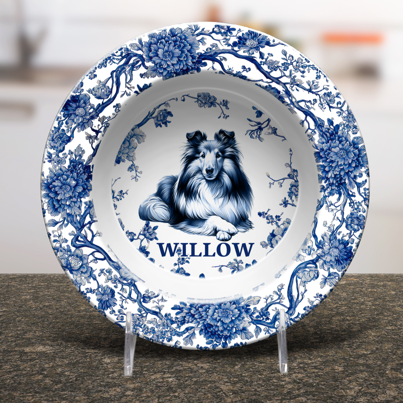 Shetland Sheepdog - Sheltie Personalized Plate