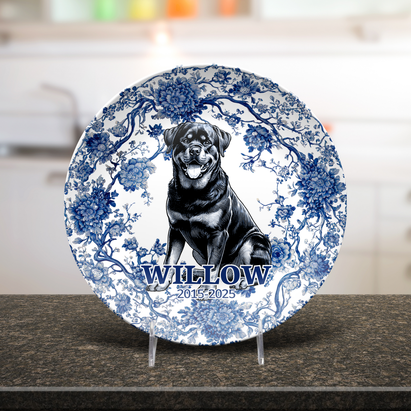 Rottweiler - Personalized Plate