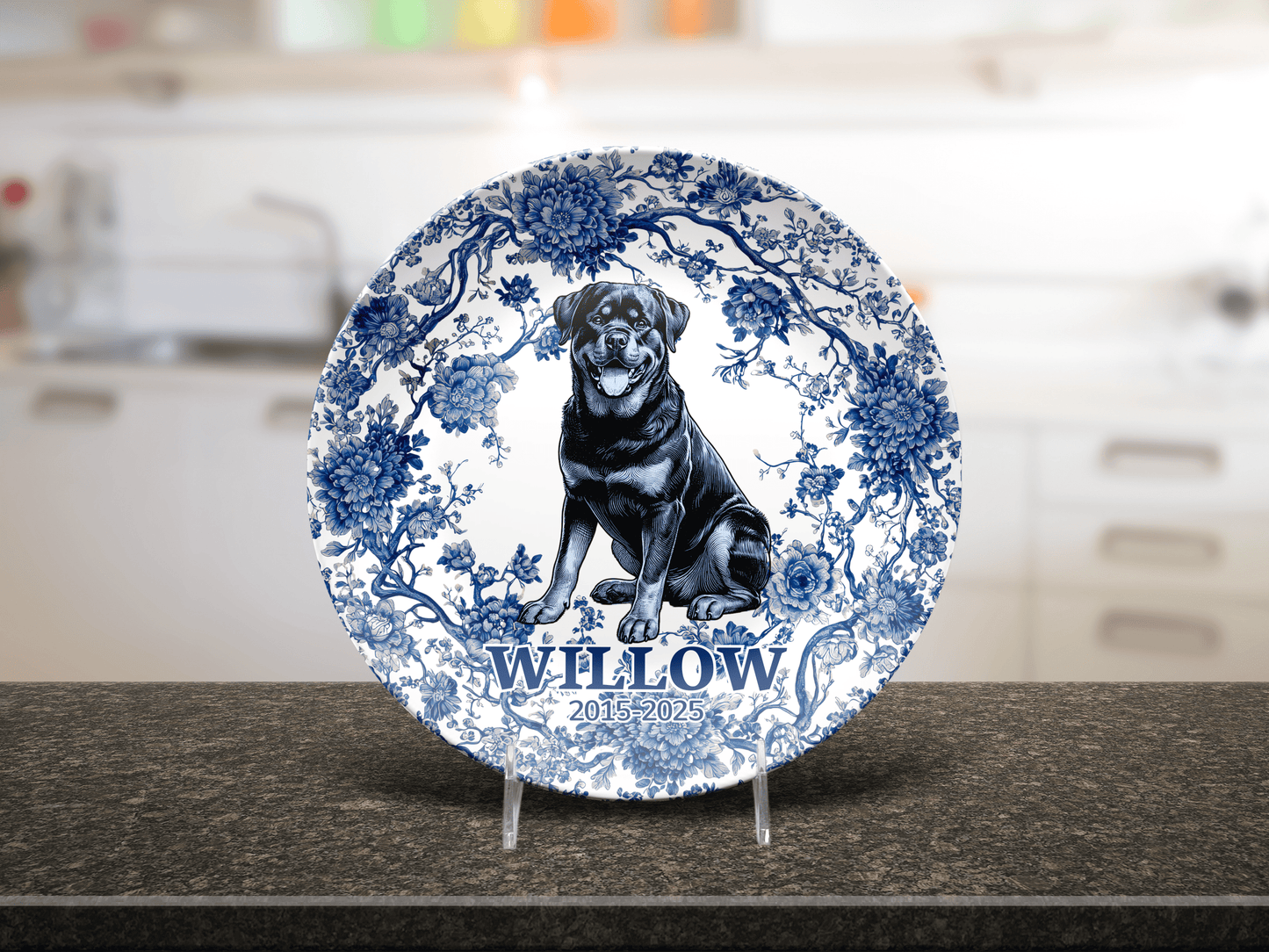 Rottweiler - Personalized Plate