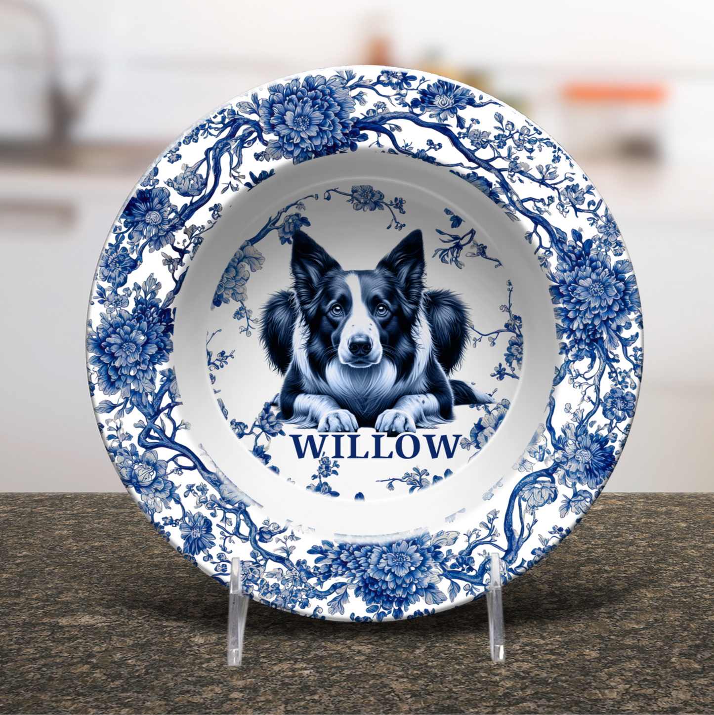 Border Collie - Personalized Plate