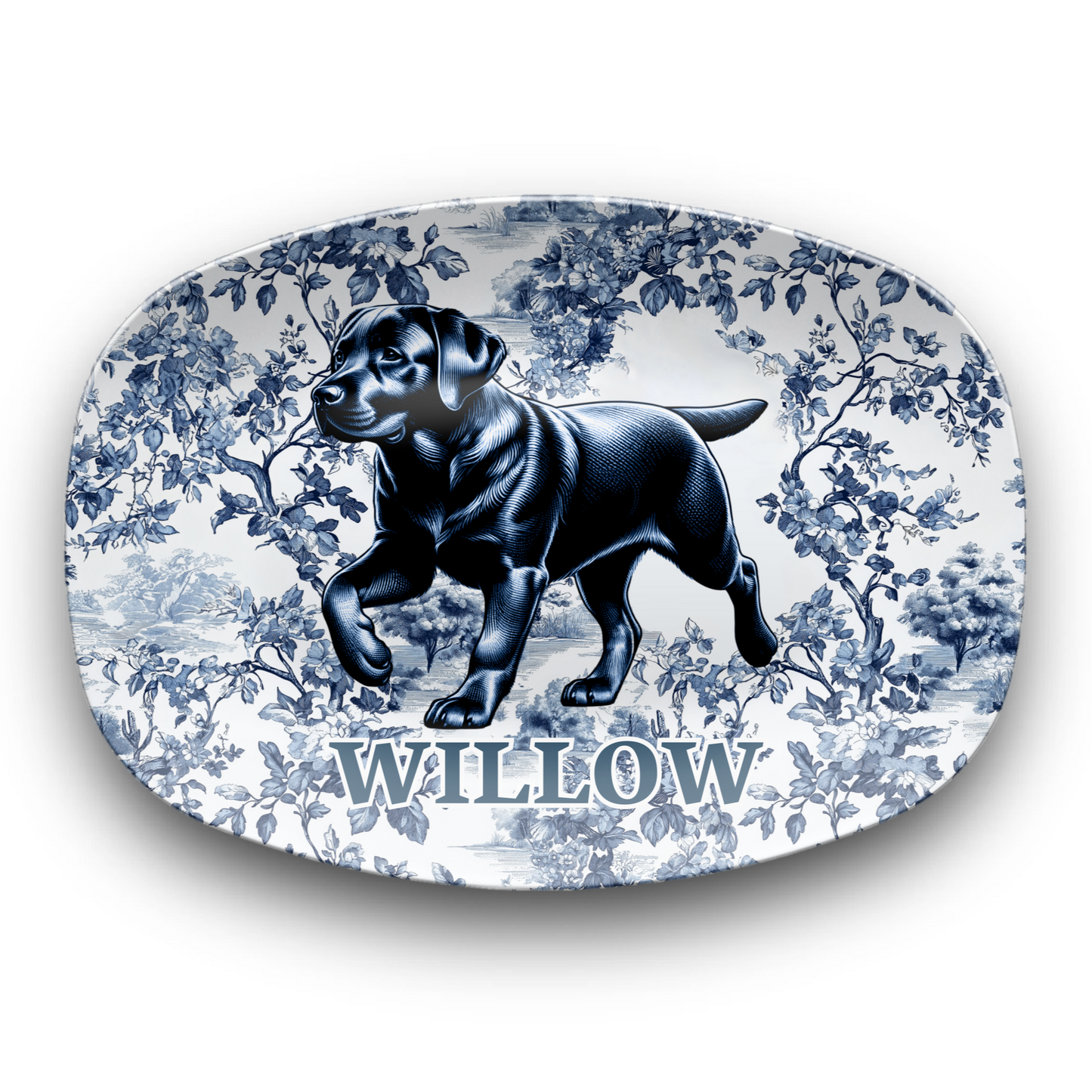 Labrador Retriever - Black Lab Serving Platter