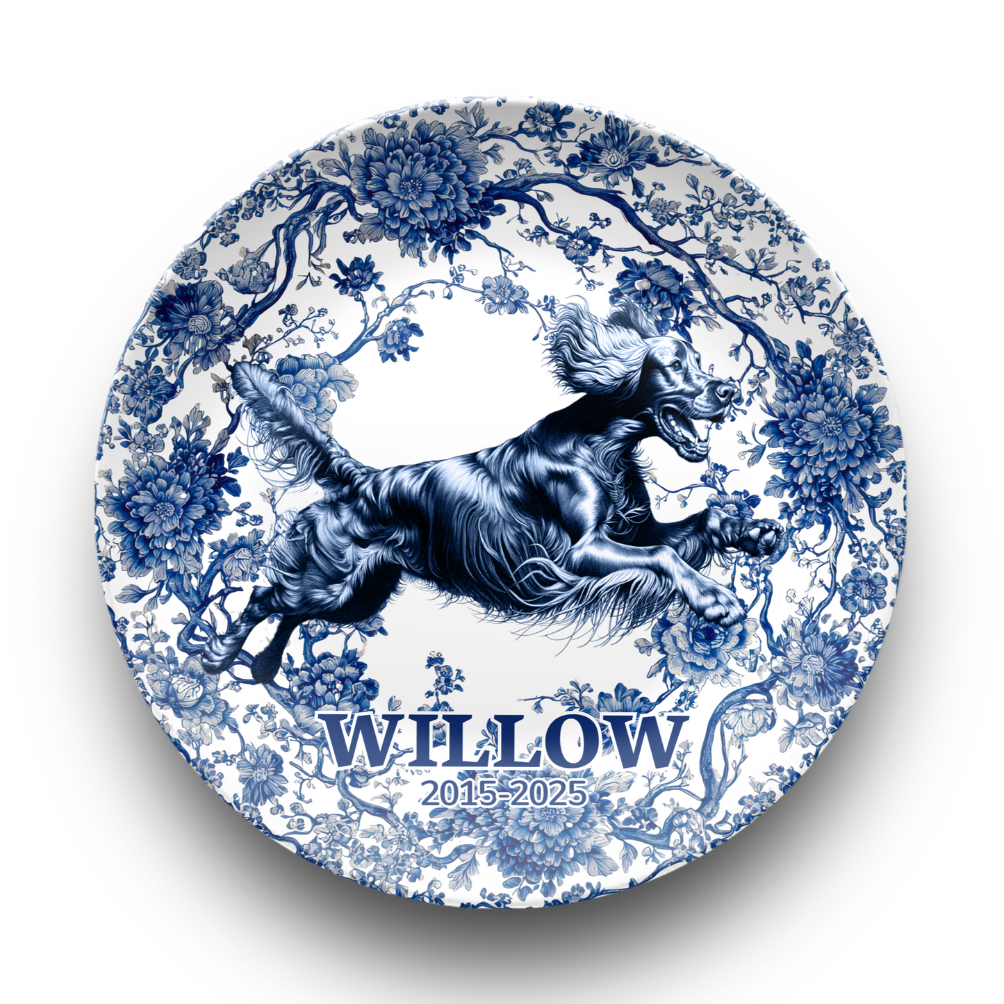 Irish Setter - Personalized Plate