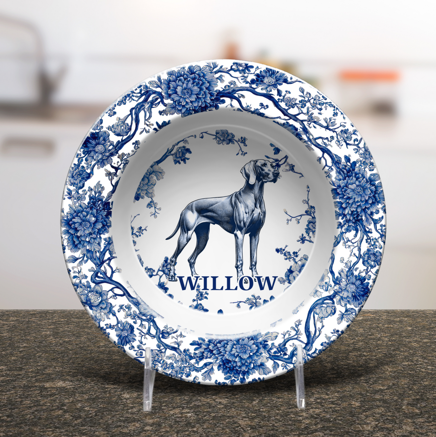 Weimaraner - Personalized Plate