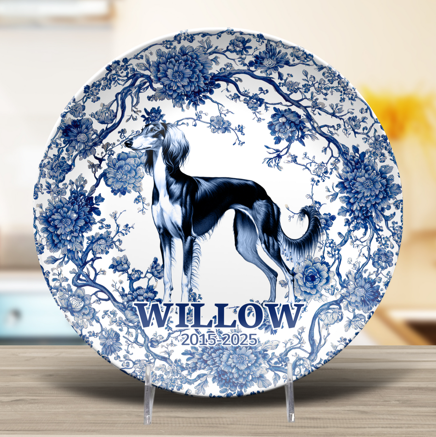 Saluki - Personalized Plate