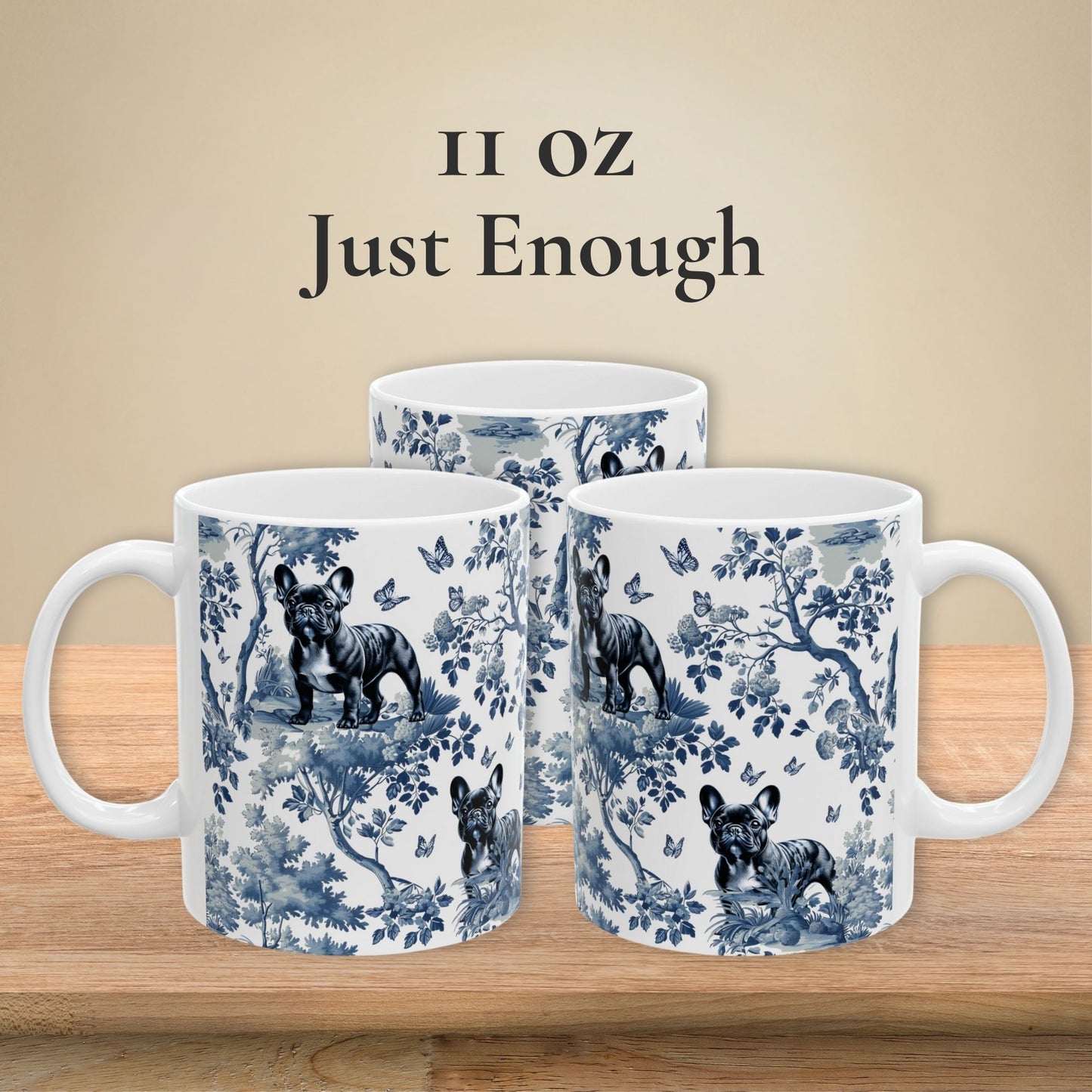 French Bulldog Mug - Toile