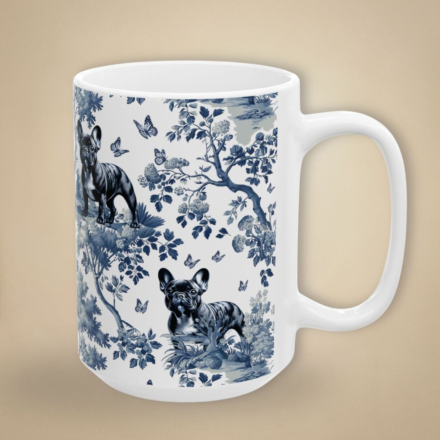 French Bulldog Mug - Toile