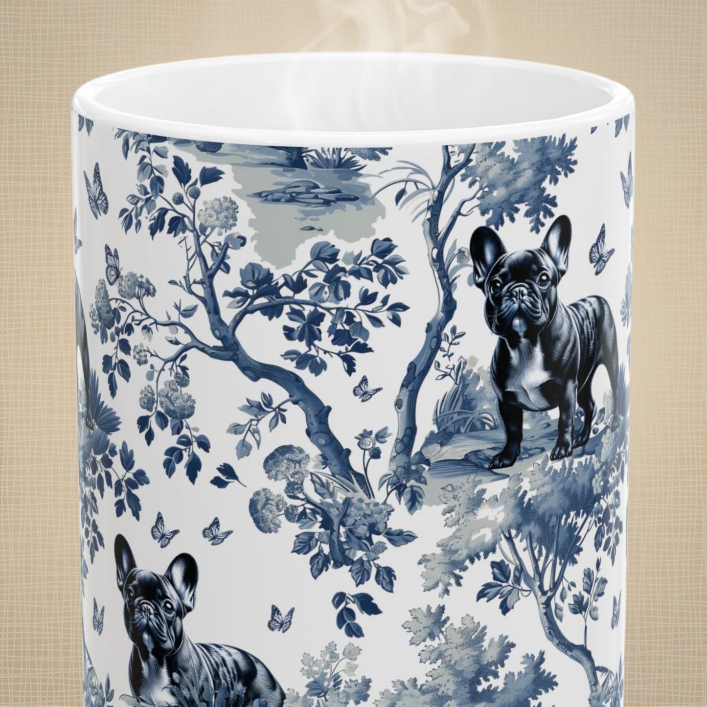 French Bulldog Mug - Toile