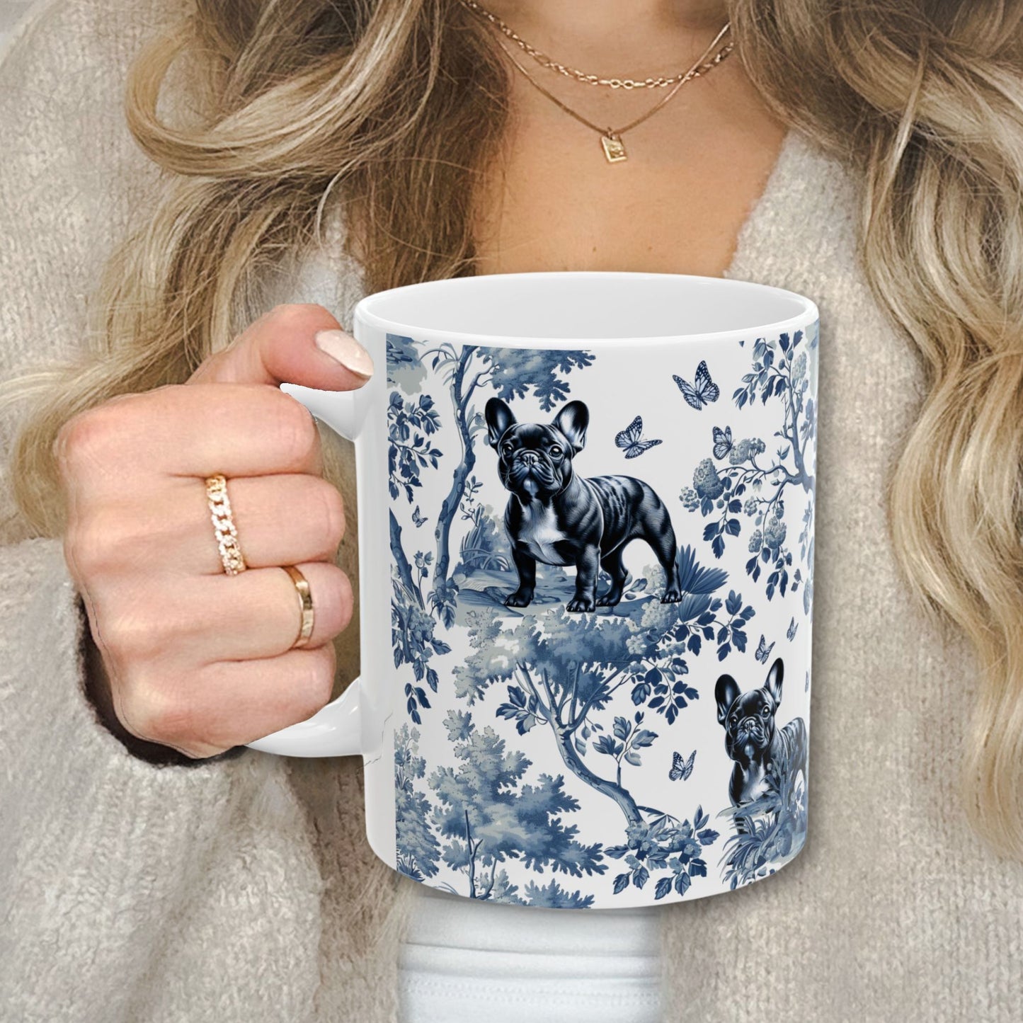 French Bulldog Mug - Toile