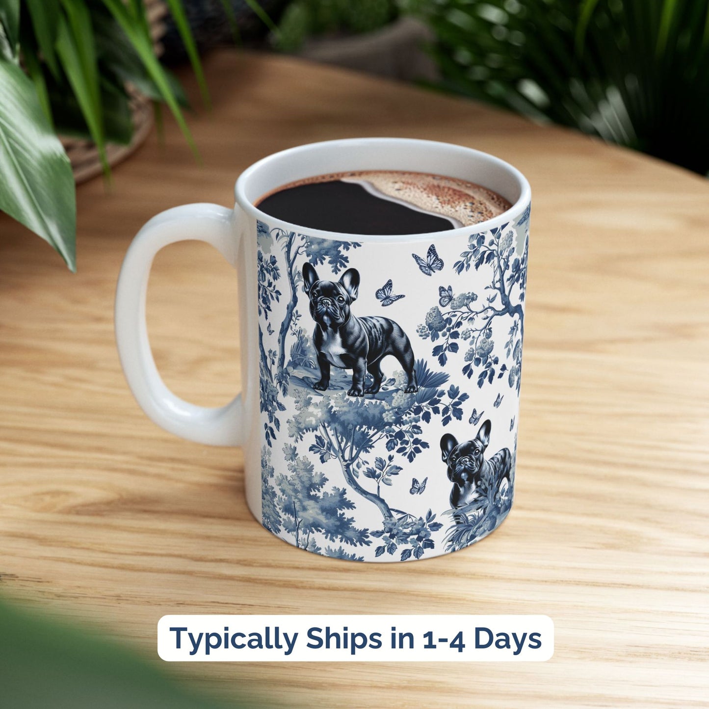 French Bulldog Mug - Toile