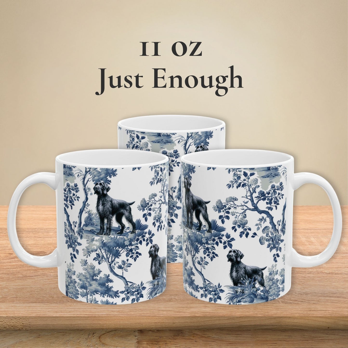 German Wirehaired Pointer - Toile