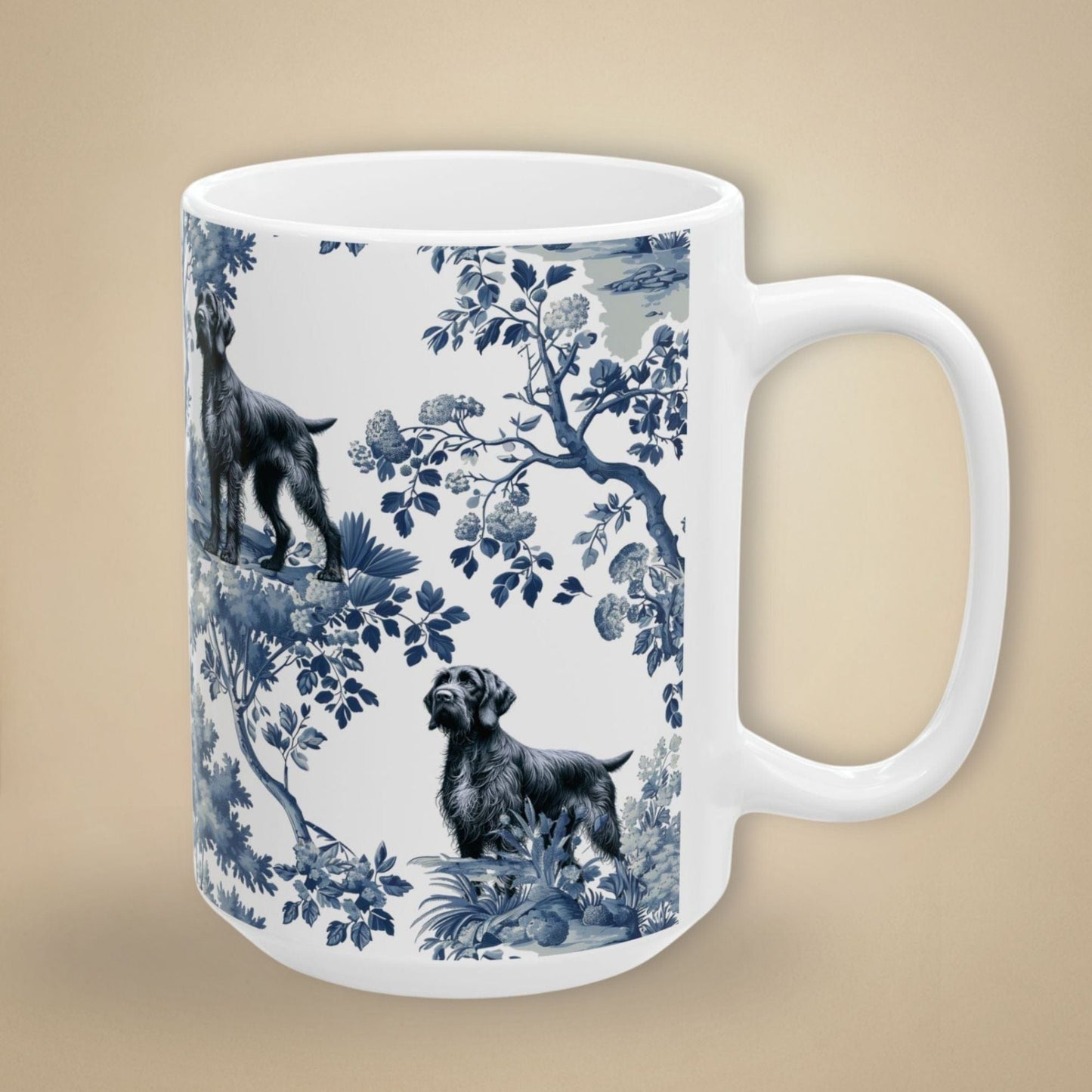 German Wirehaired Pointer - Toile