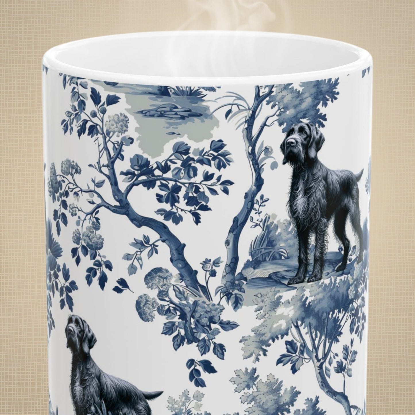 German Wirehaired Pointer - Toile
