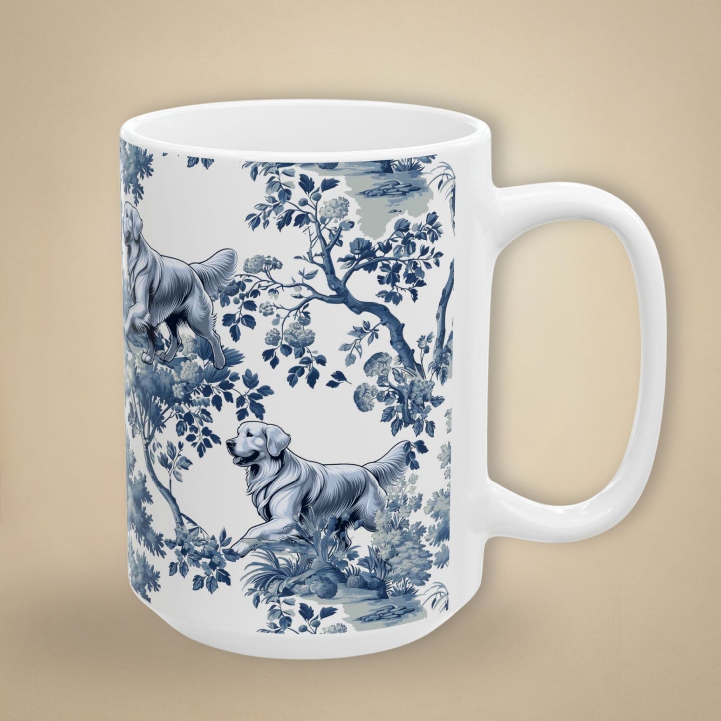 Golden Retriever Mug - Toile