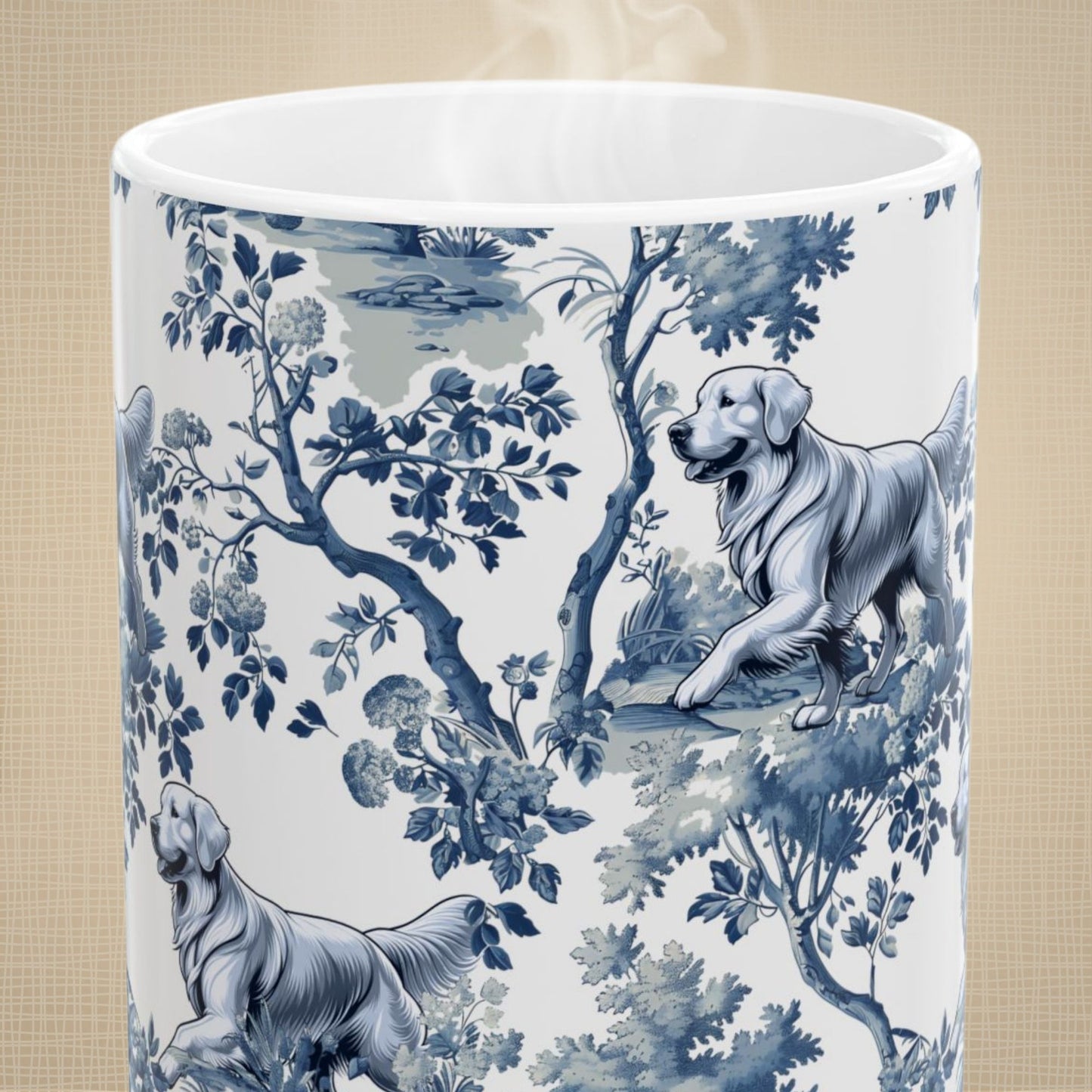 Golden Retriever Mug - Toile