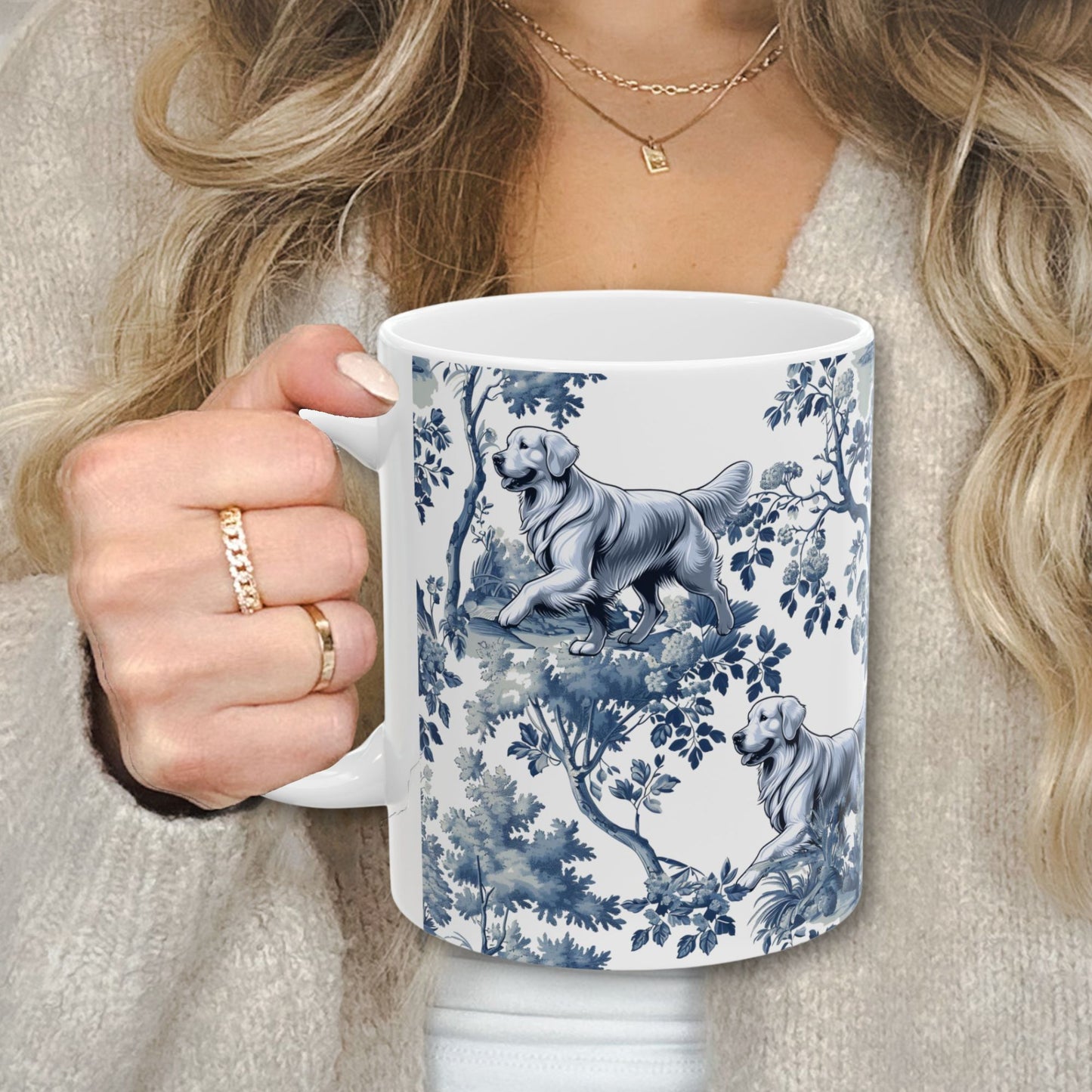 Golden Retriever Mug - Toile