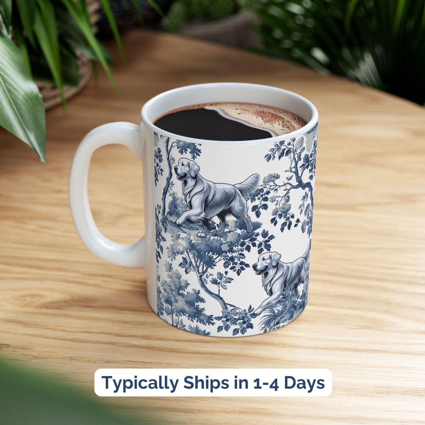 Golden Retriever Mug - Toile