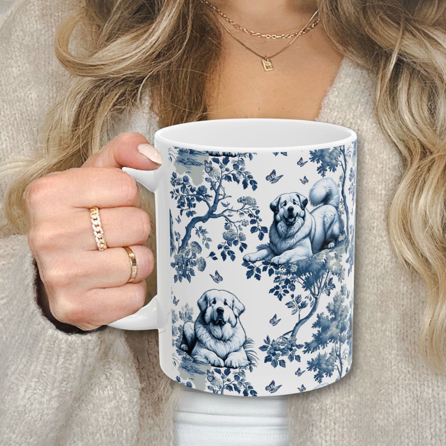 Great Pyrenees Mug - Toile