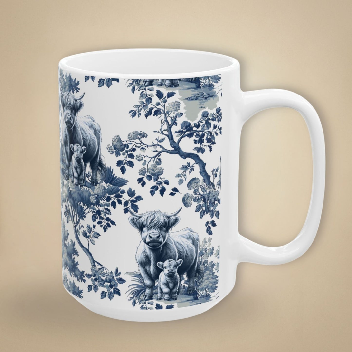 Highland Cow - Toile