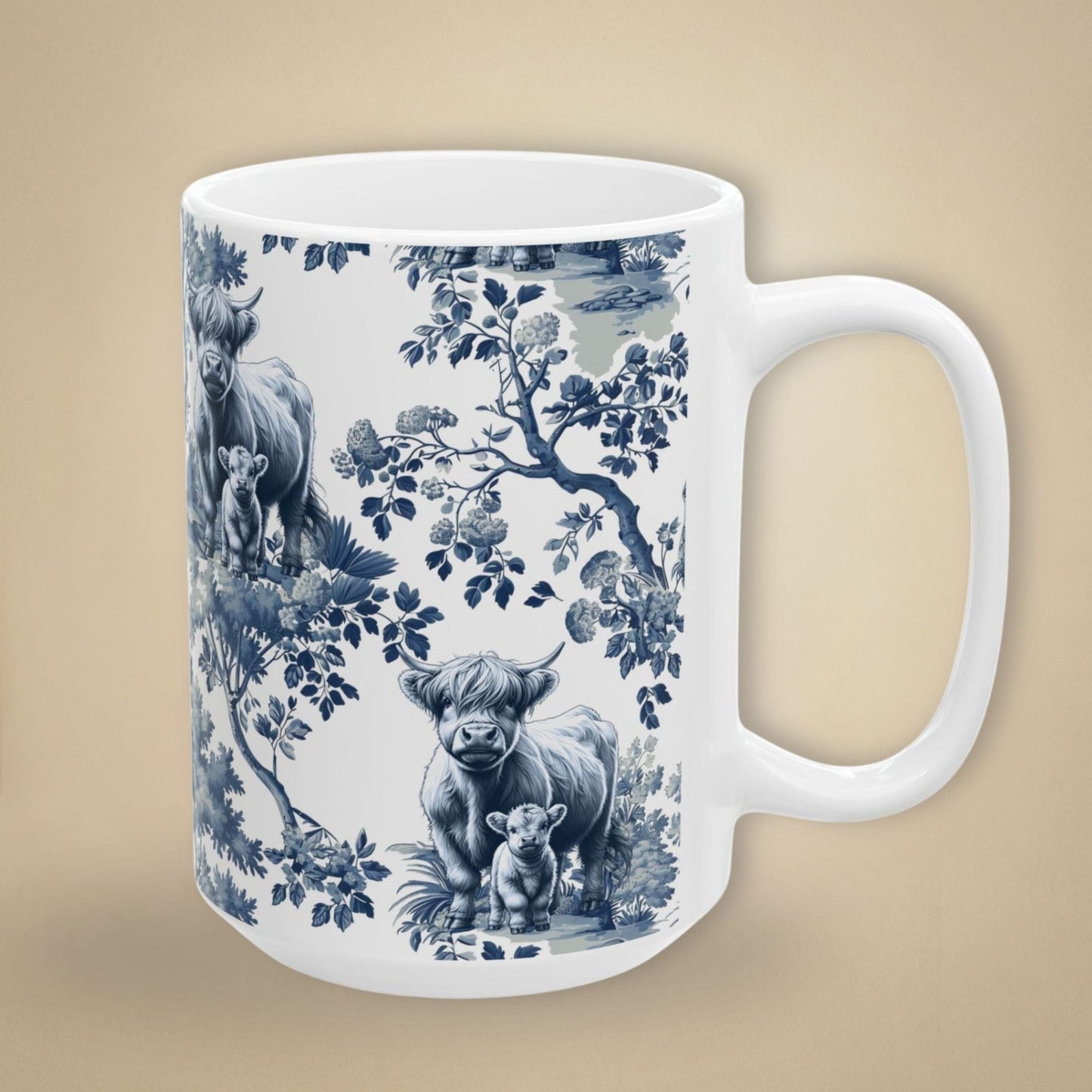 Highland Cow Mug - Toile