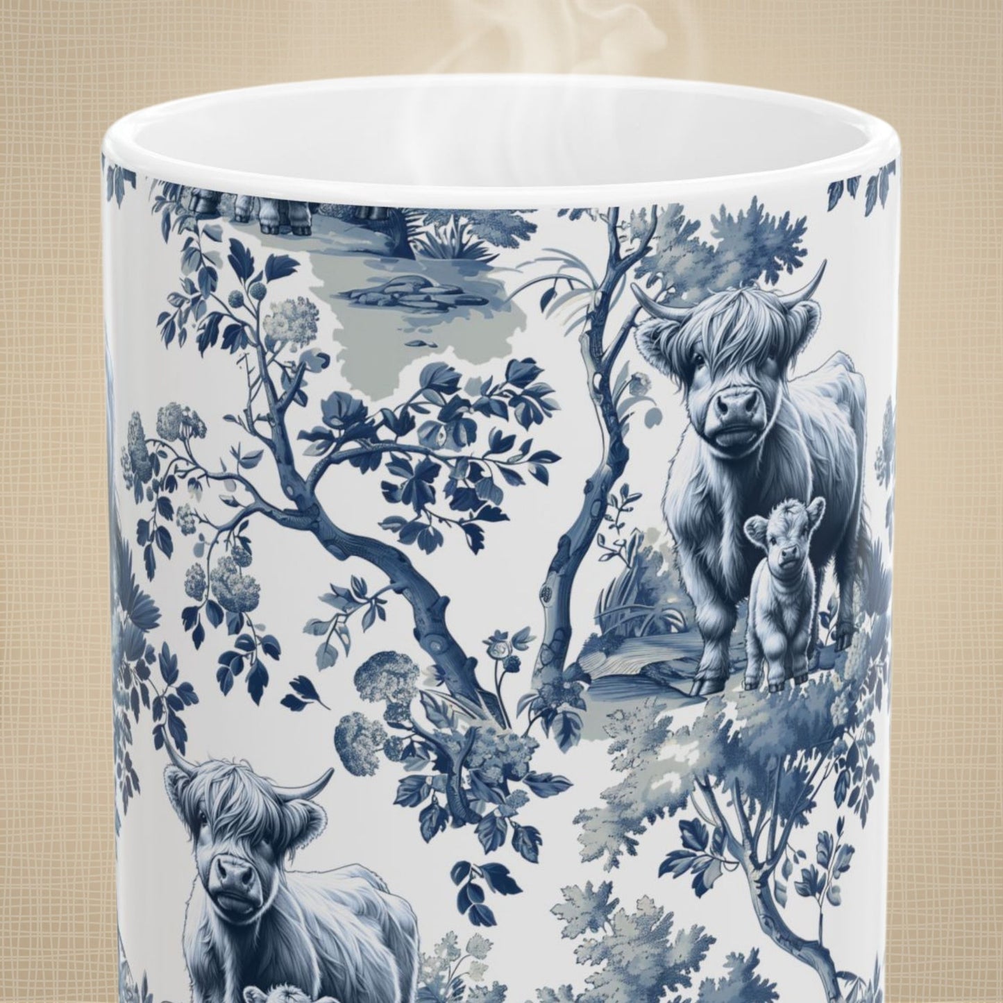 Highland Cow - Toile