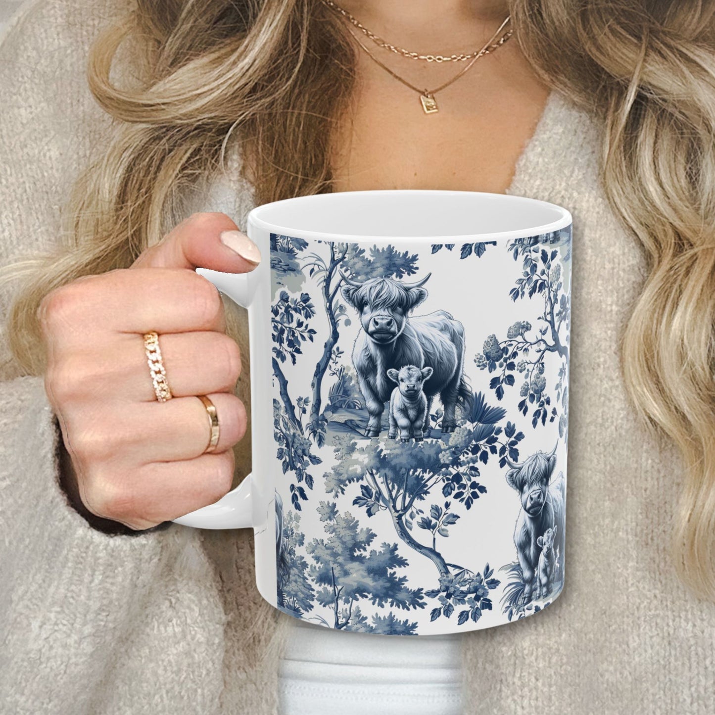 Highland Cow - Toile