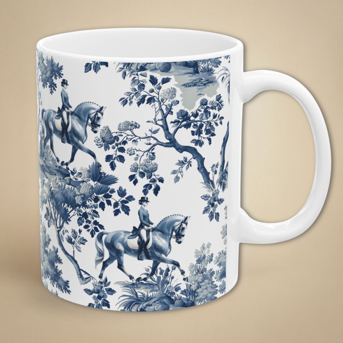 Horse Mug - Toile