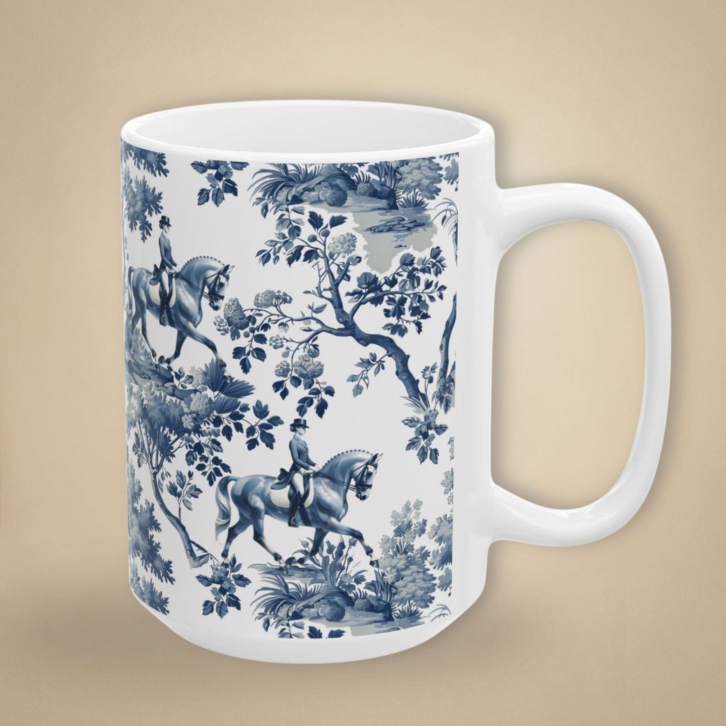 Horse Mug - Toile